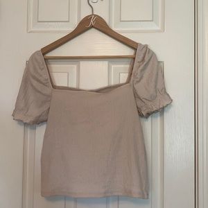 H&M off the shoulder shirt